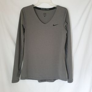 Nike pro Sports Long sleeve with thumb holes